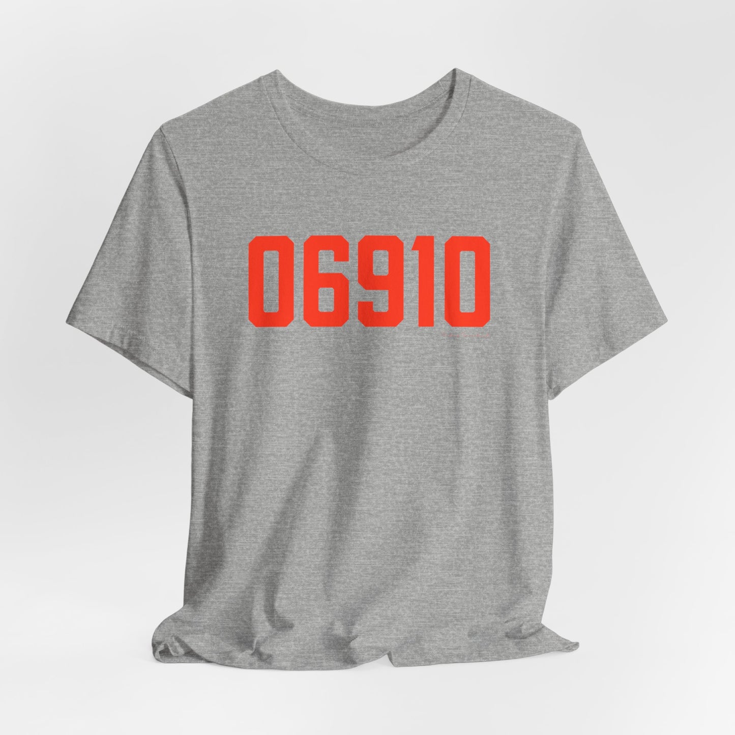 06910 Stamford Connecticut Zip Code Unisex Jersey Short Sleeve T-Shirt