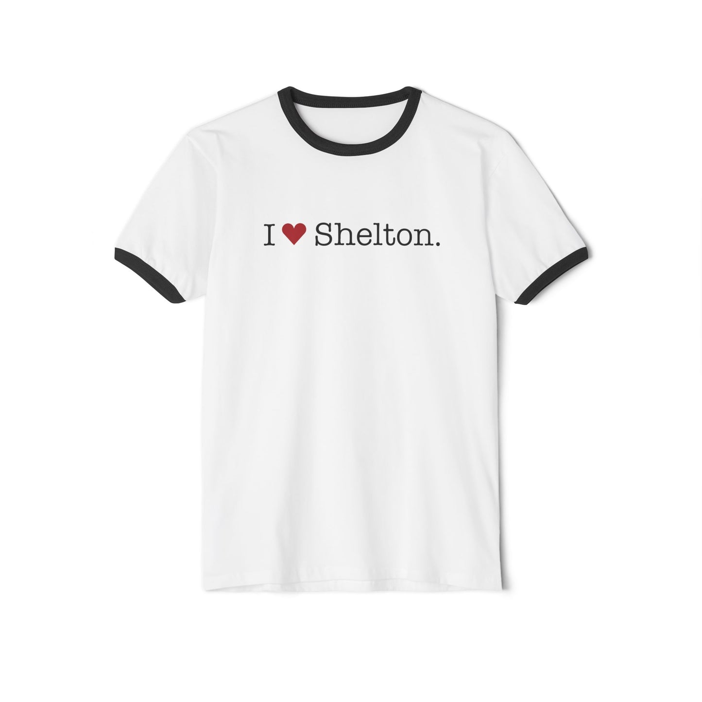 I Heart Shelton. Unisex Cotton Ringer T-Shirt