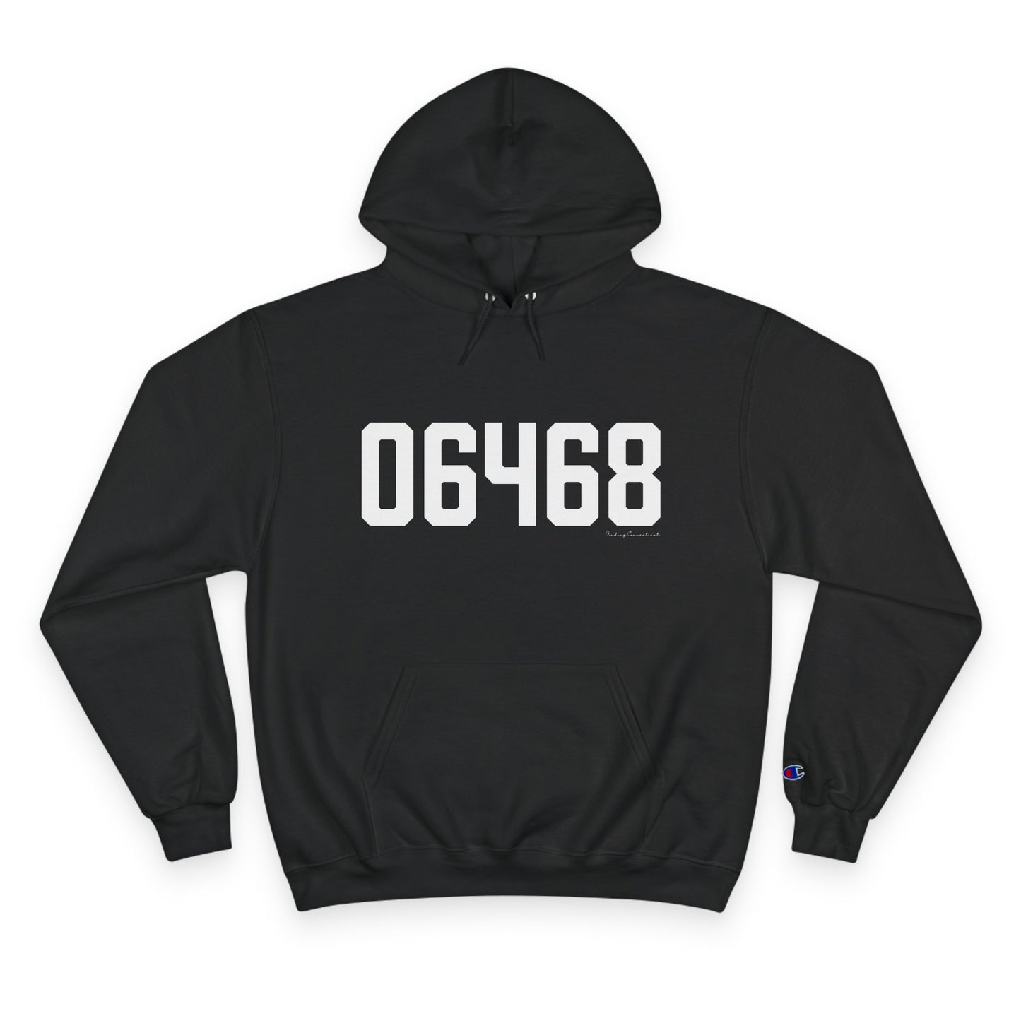 06468 Monroe Connecticut Zip Code Champion Hoodie Sweatshirts