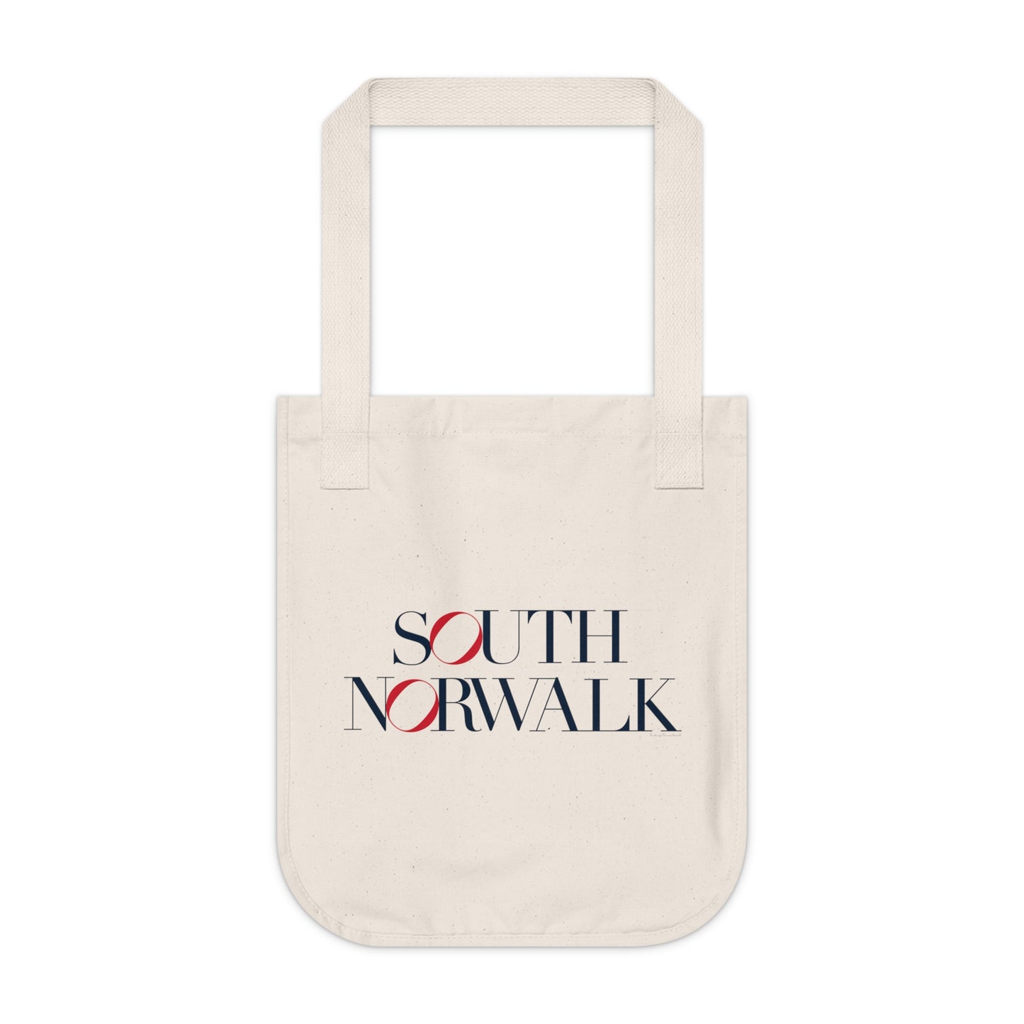 41 Tilt South Norwalk Organic Canvas Tote Bag