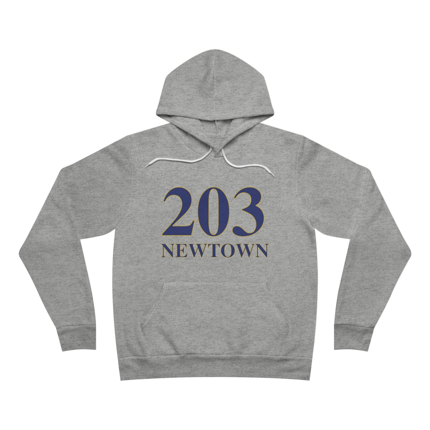 203 Newtown Unisex Sponge Fleece Pullover Hoodie