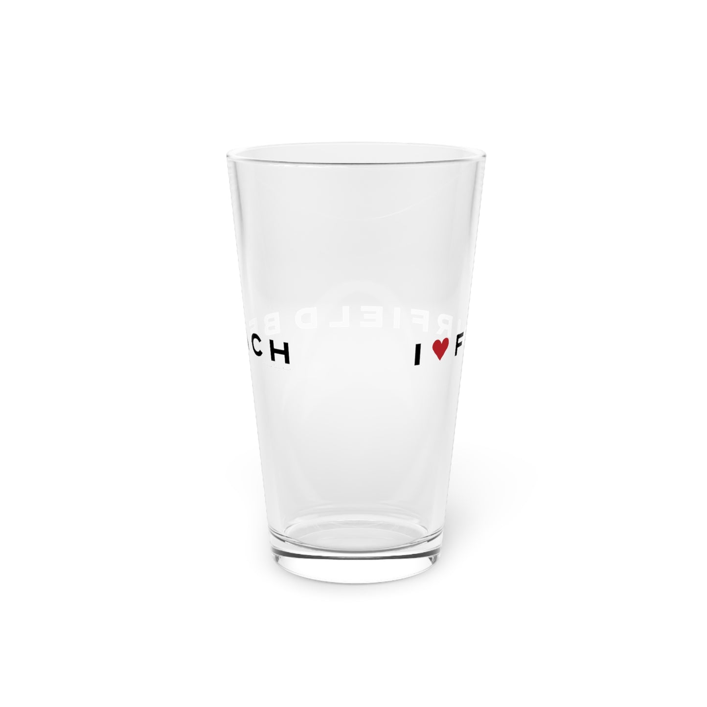 Fairfield Beach Vision Pint Glass, 16oz