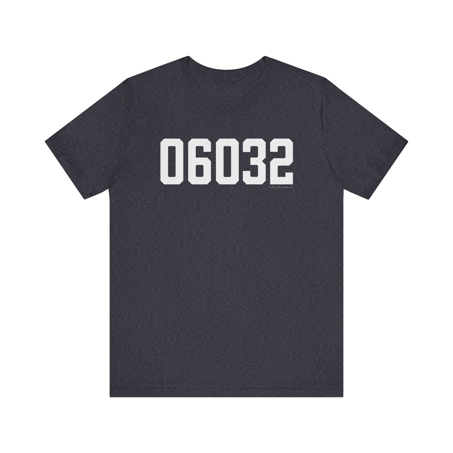 06032 - Farmington CT Zip Code Unisex Jersey Short Sleeve T-Shirt