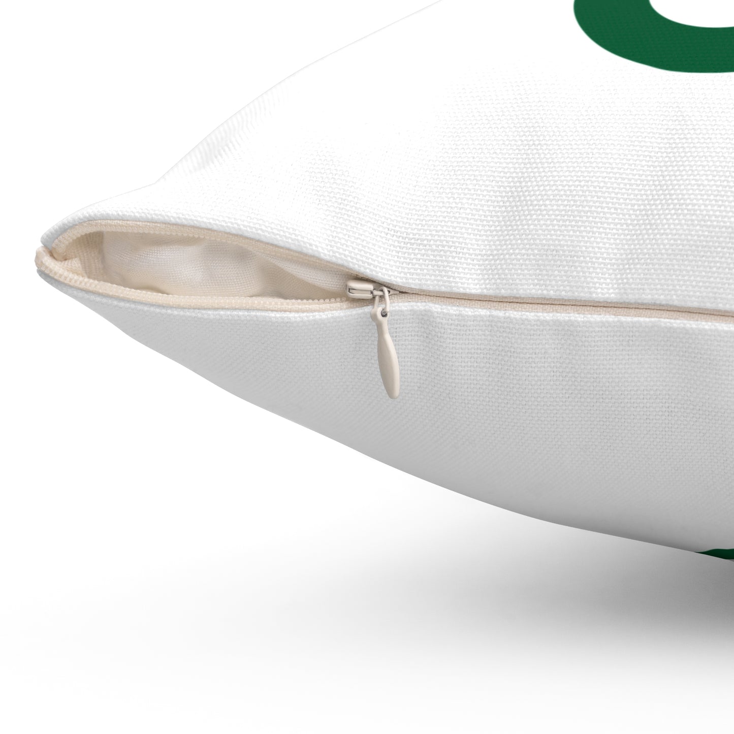 Eight Six O’ Spun Polyester Square Pillow Lucky Green – St. Patrick’s Day