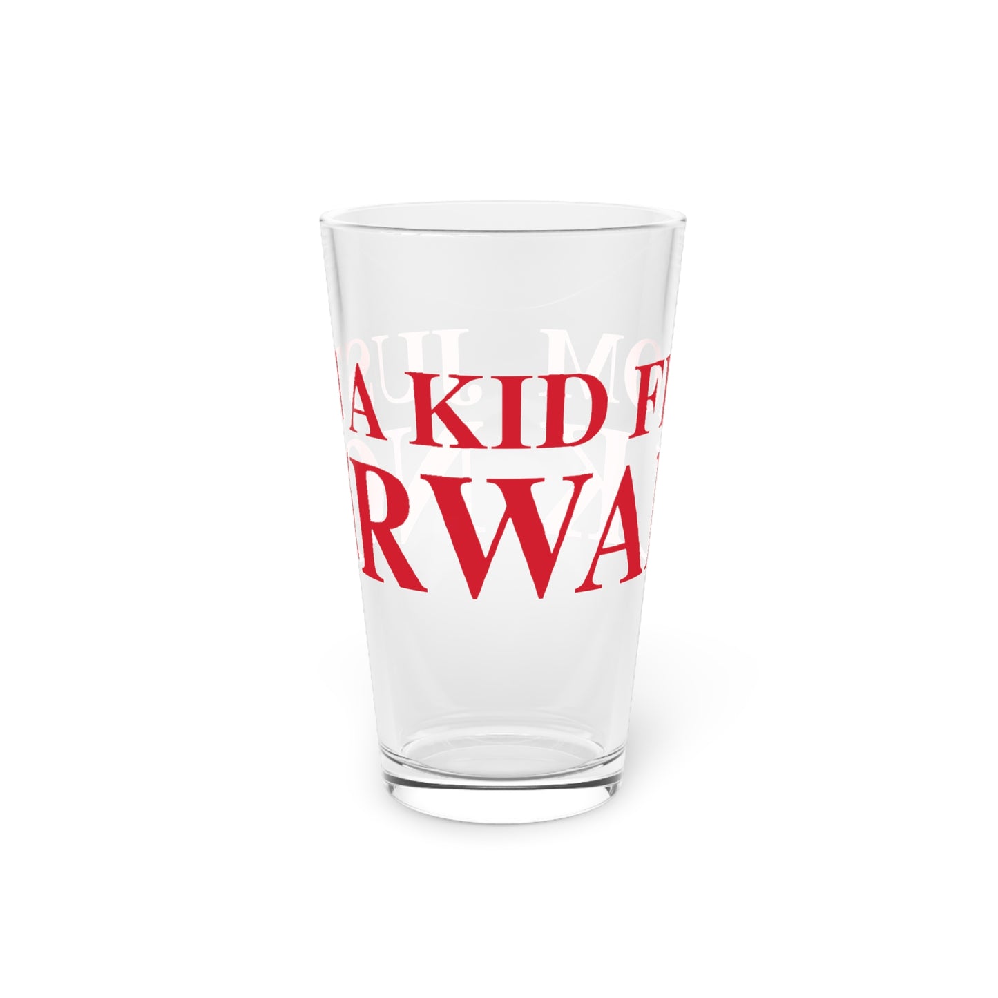 Just a kid from Norwalk Pint Glass, 16oz