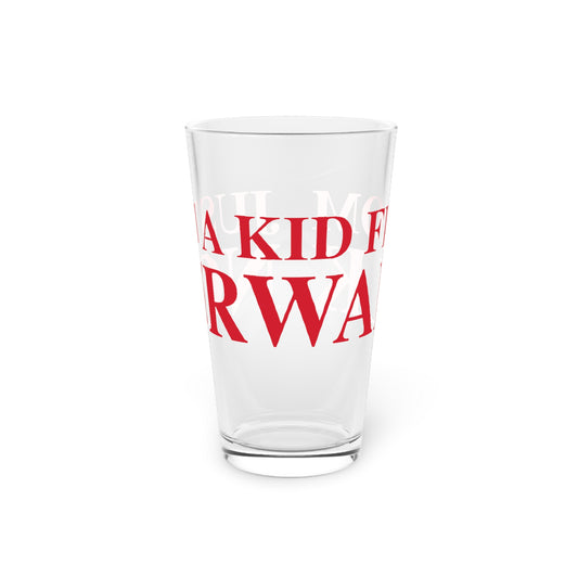 Just a kid from Norwalk Pint Glass, 16oz