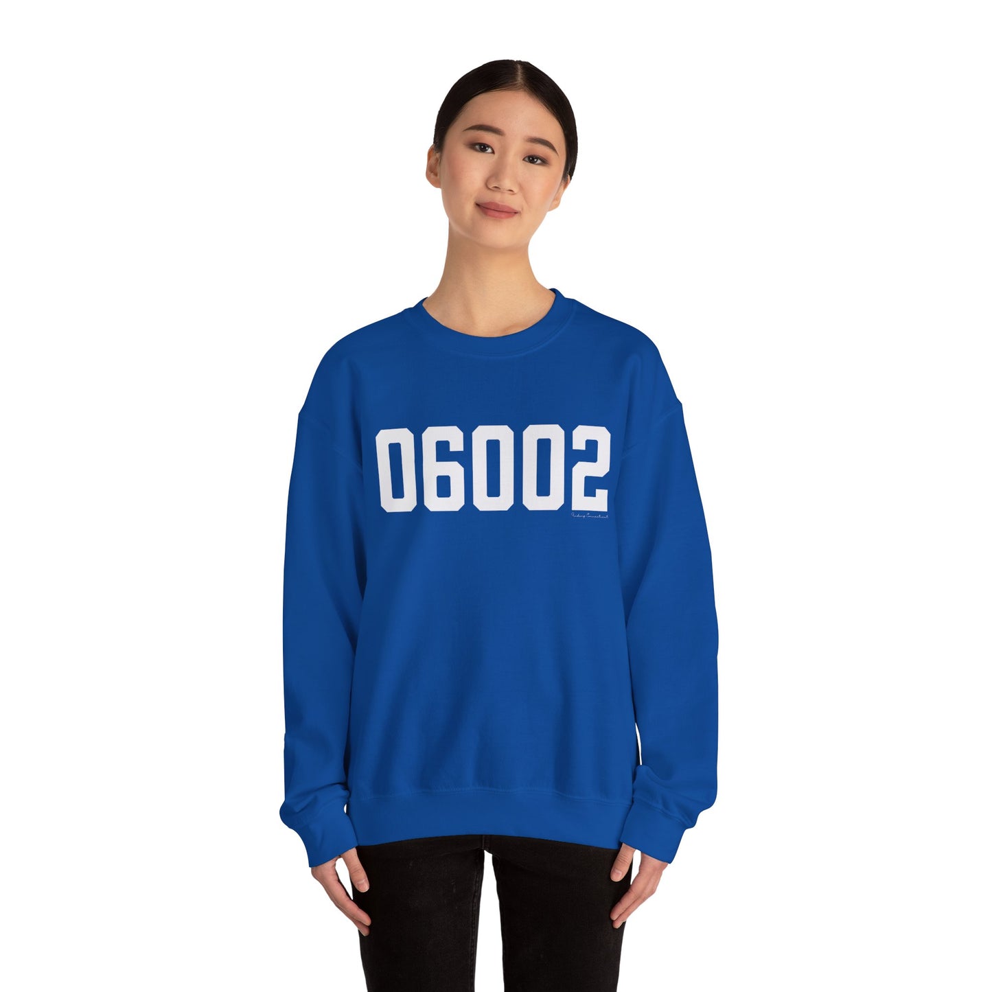 06002 - Bloomfield CT Zip Code Unisex Heavy Blend™ Crewneck Sweatshirt