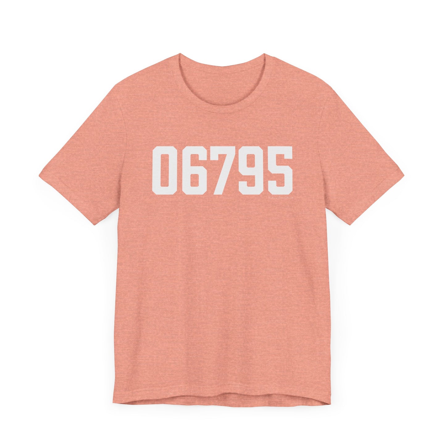 06795 - Watertown CT Zip Code Unisex Jersey Short Sleeve T-Shirt