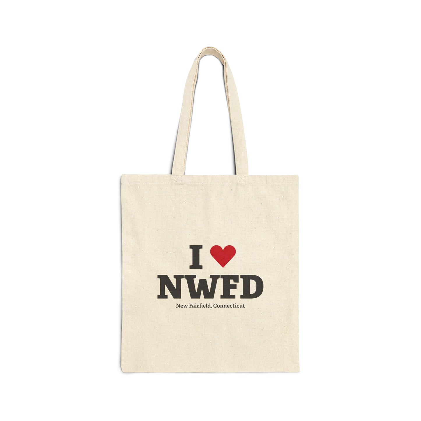 I Heart NWFD Cotton Canvas Tote Bag