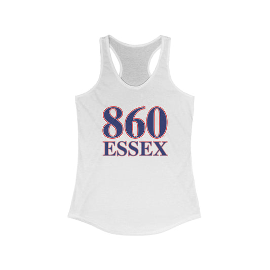 860 Essex Red White & Blue Women's Ideal Racerback Tank Top