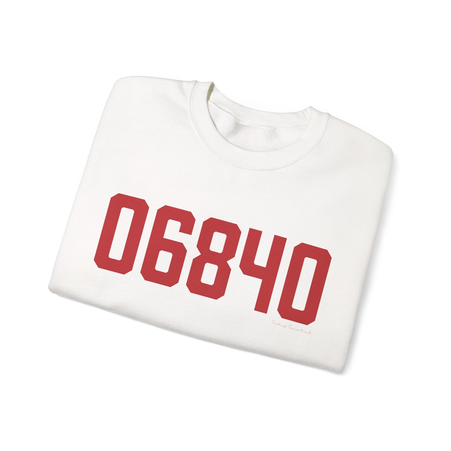 06840 New Canaan Connecticut Zip Code Unisex Heavy Blend™ Crewneck Sweatshirt