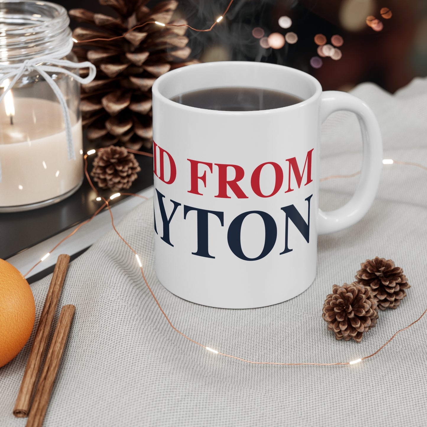 Just a kid from Rowayton Mug 11oz