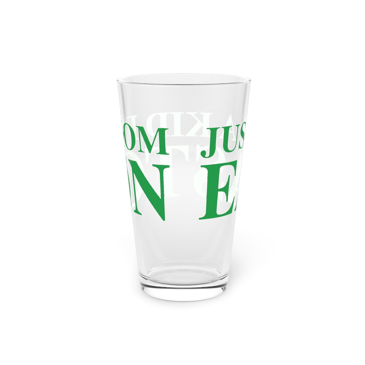 Just a kid from Easton Pint Glass, 16oz