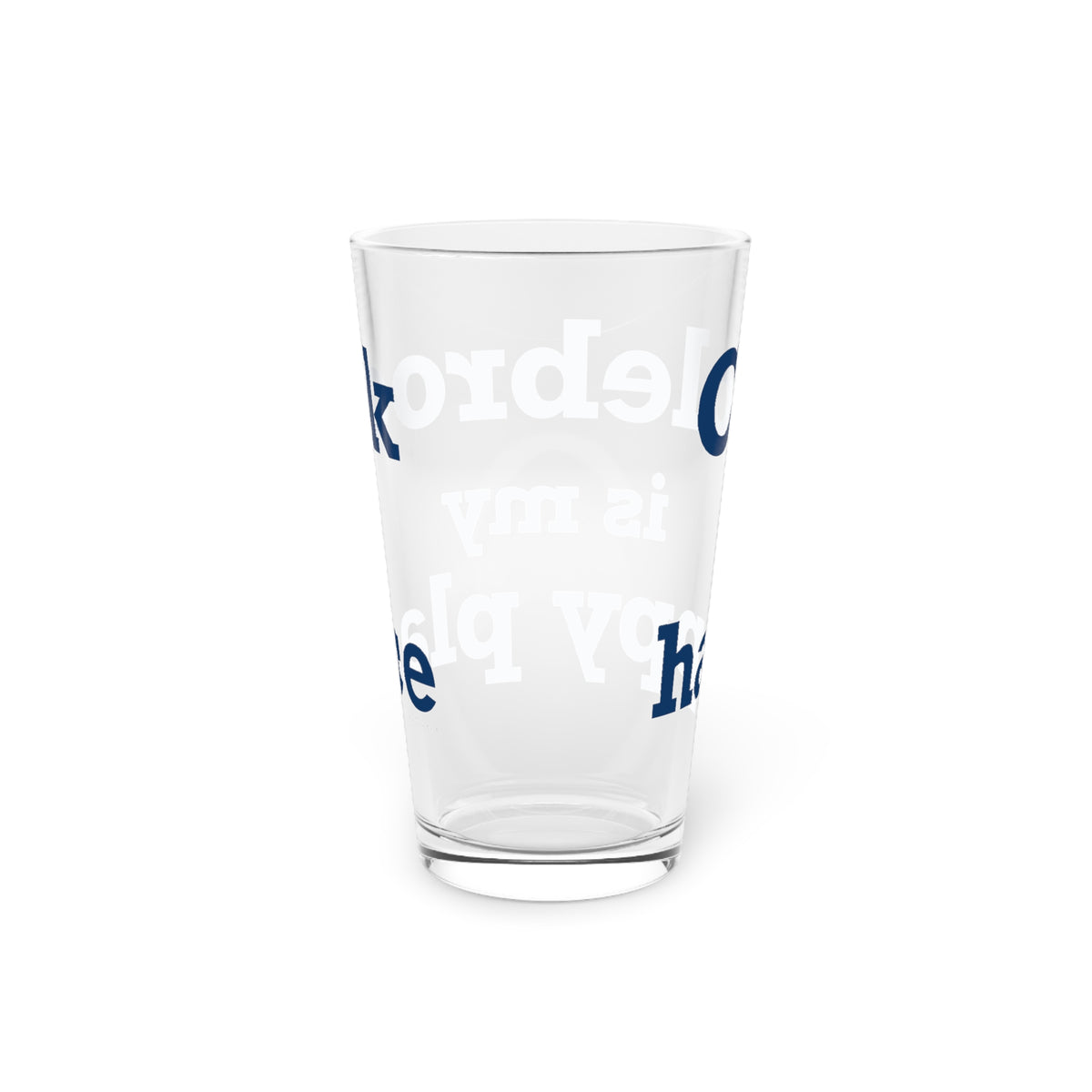 Colebrook is my Happy Place Pint Glass, 16oz
