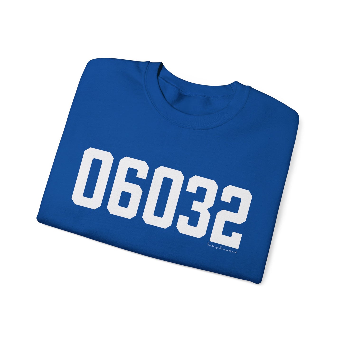 06032 - Farmington CT Zip Code Unisex Heavy Blend™ Crewneck Sweatshirt