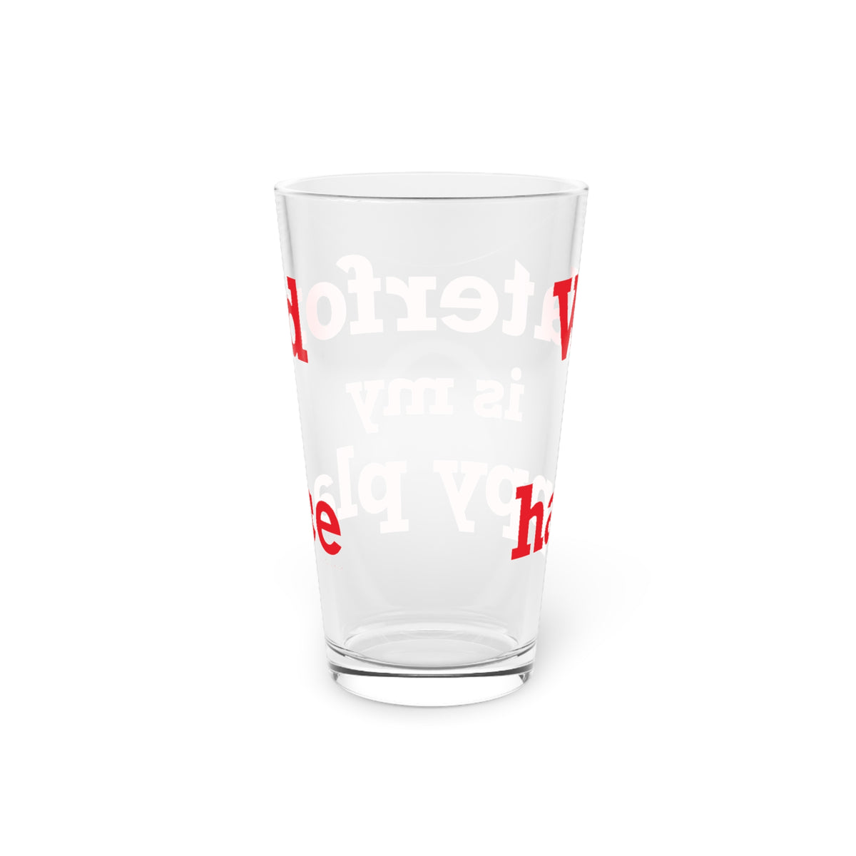 Waterford is My Happy Place Pint Glass, 16oz