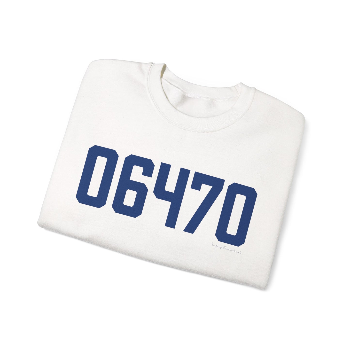 06470 Newtown. Connecticut Zip Code Unisex Heavy Blend™ Crewneck Sweatshirt