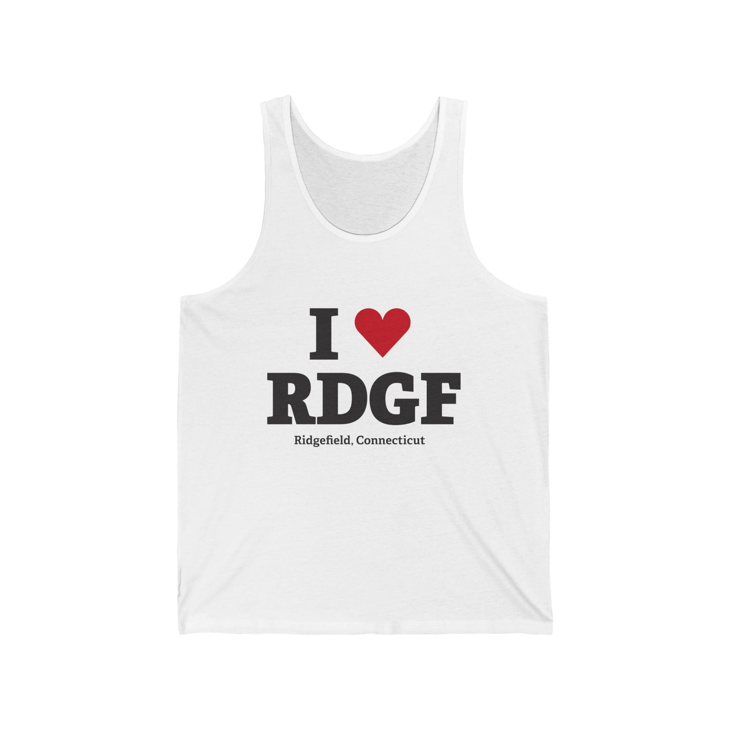 I Heart RDGF Unisex Jersey Tank Top