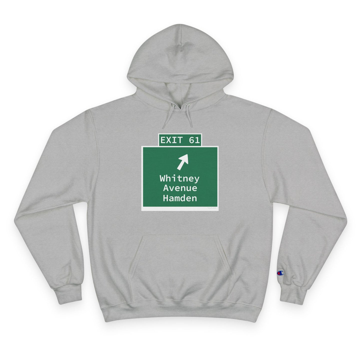 Vintage WCP Exit 61 Sign Champion Hoodie