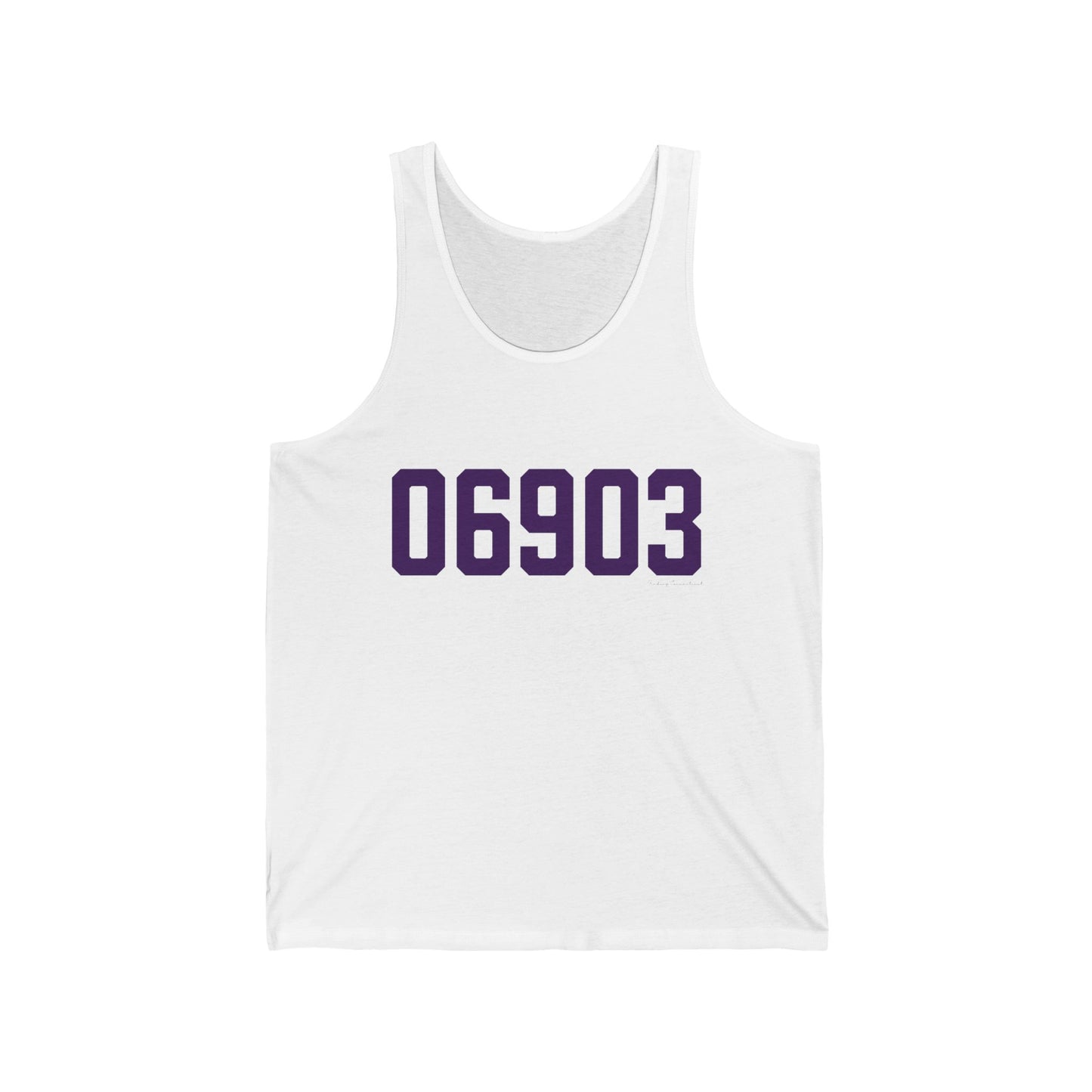 06903 Stamford Connecticut Zip Code Unisex Jersey Tank Top
