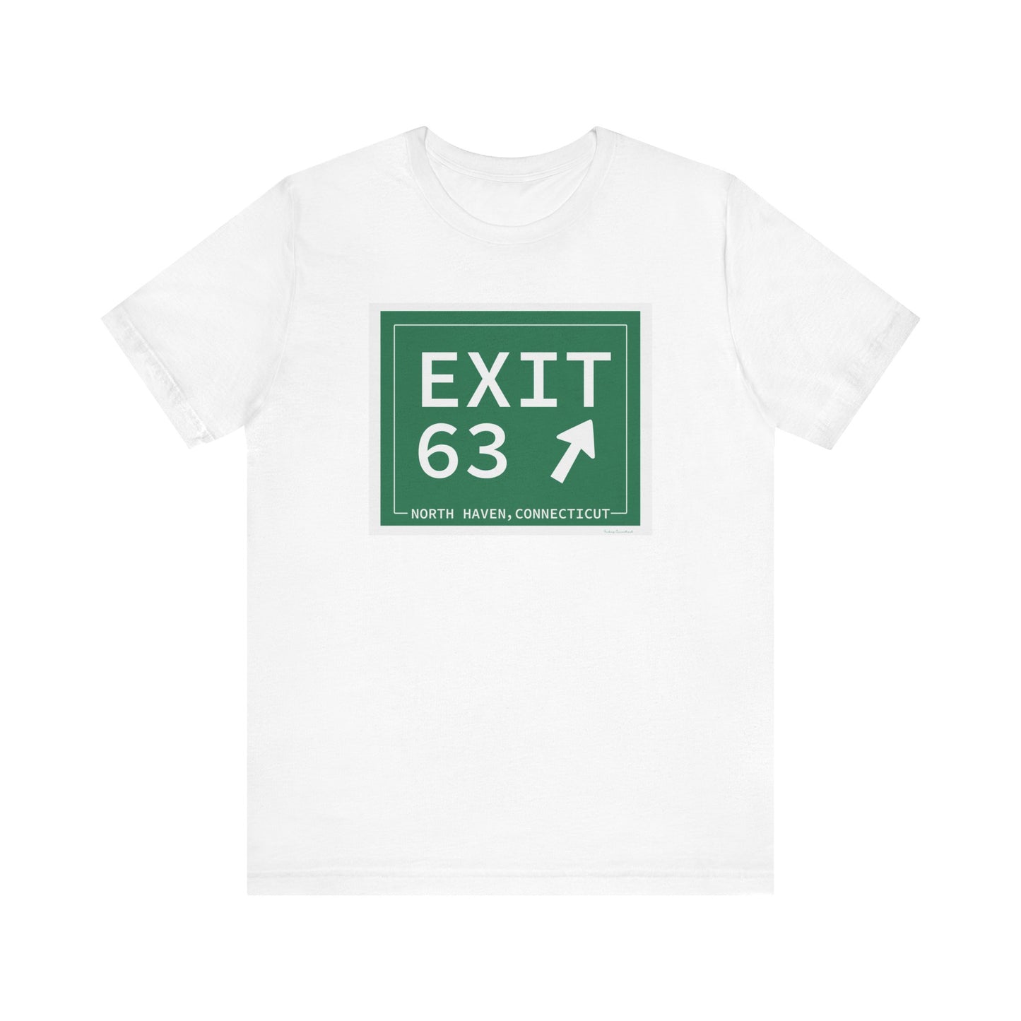Vintage Exit 63 WCP Sign Unisex Jersey Short Sleeve T-Shirt