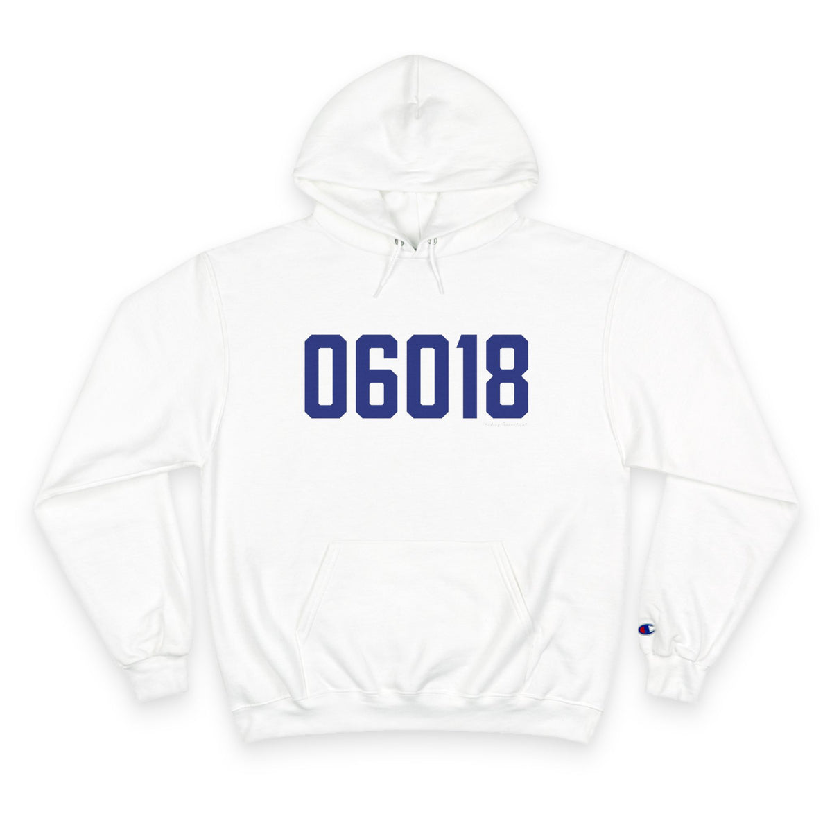 06018 North Canaan Connecticut Zip Code Champion Hoodie