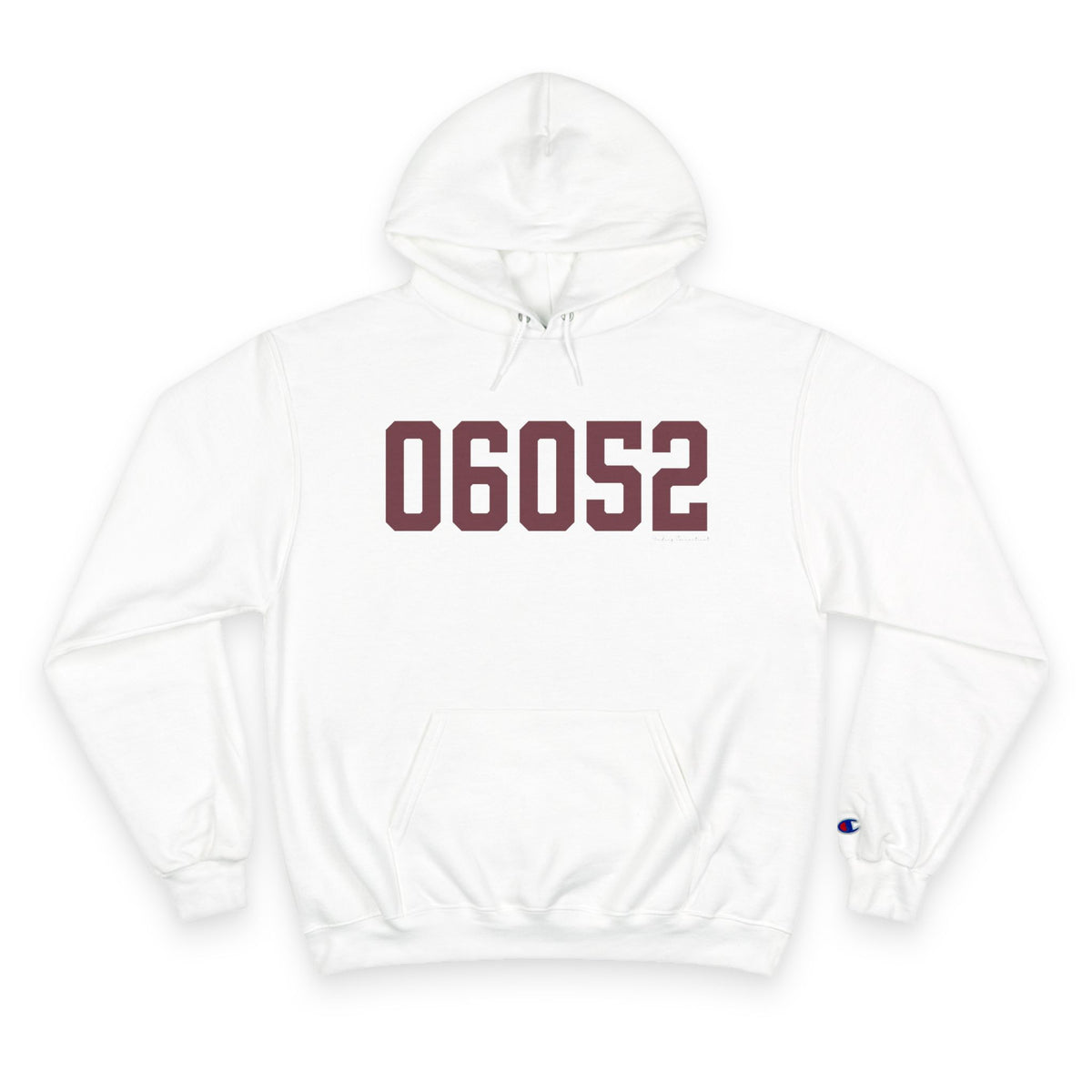 06052 New Britain Connecticut Zip Code Champion Hoodie