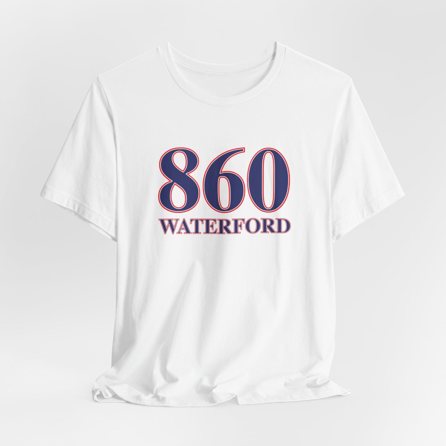 860 Waterford Red White & Blue Unisex Jersey Short Sleeve T-Shirt