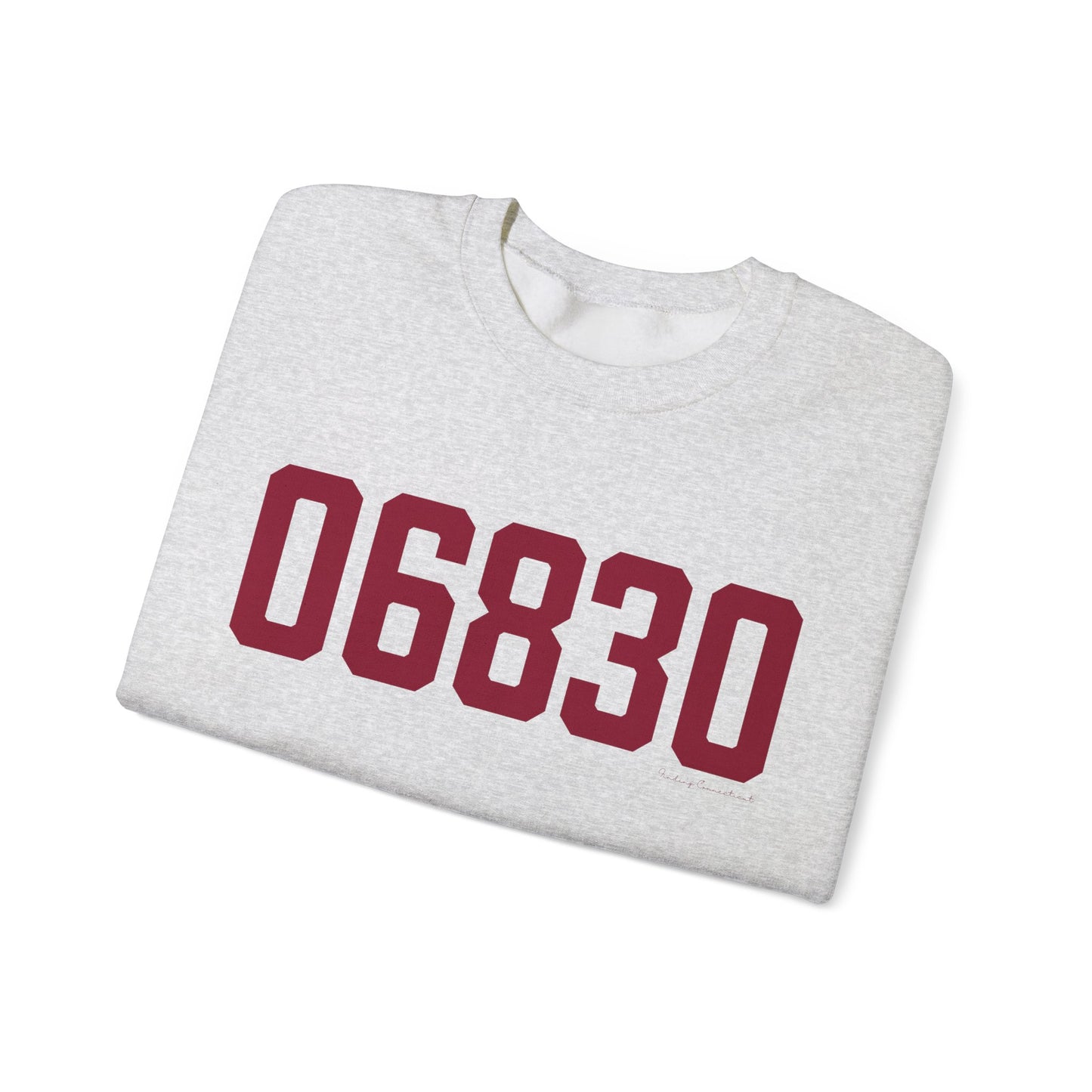 06830 - Greenwich Connecticut Zip Code Unisex Heavy Blend™ Crewneck Sweatshirt