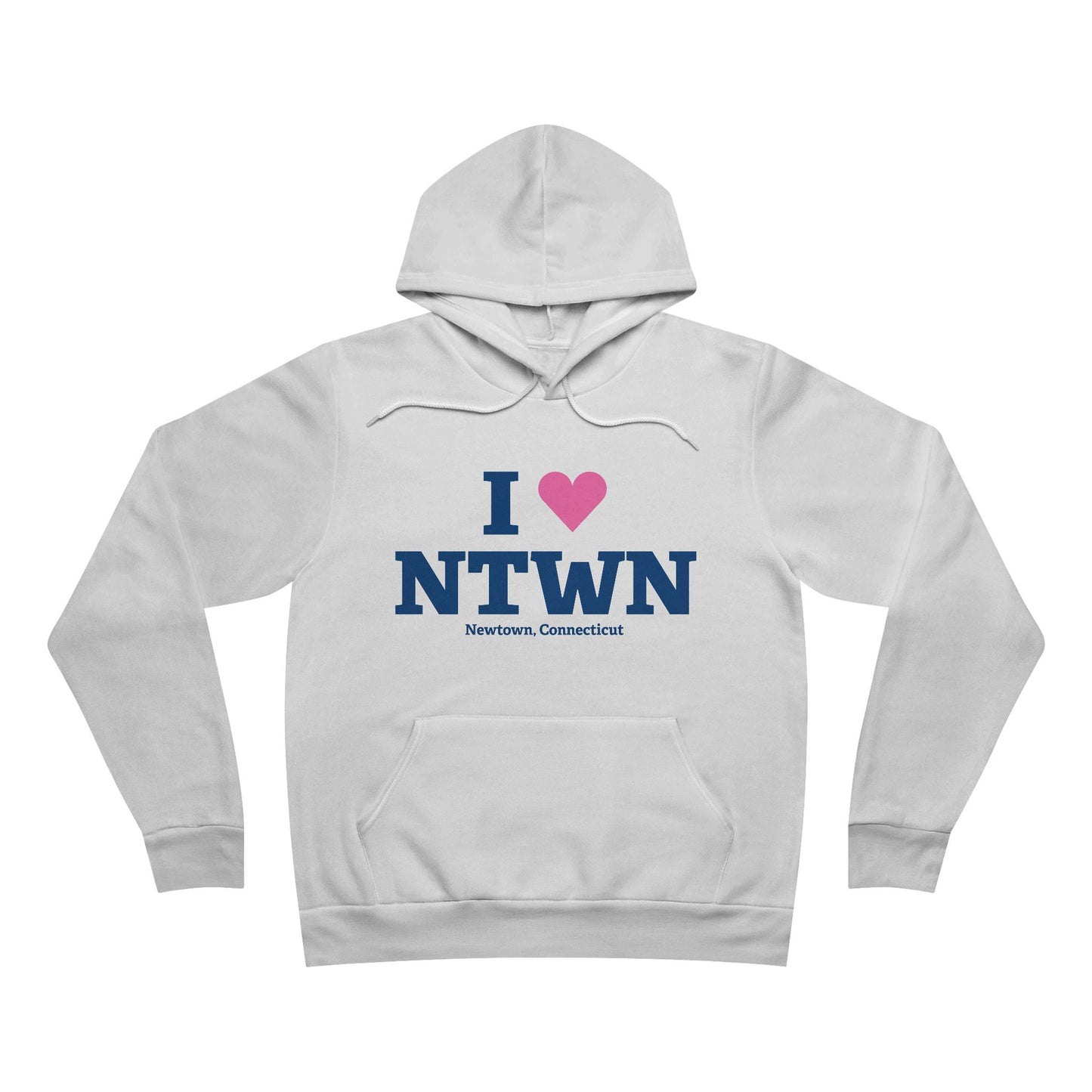 I Heart NTWN Unisex Sponge Fleece Pullover Hoodie