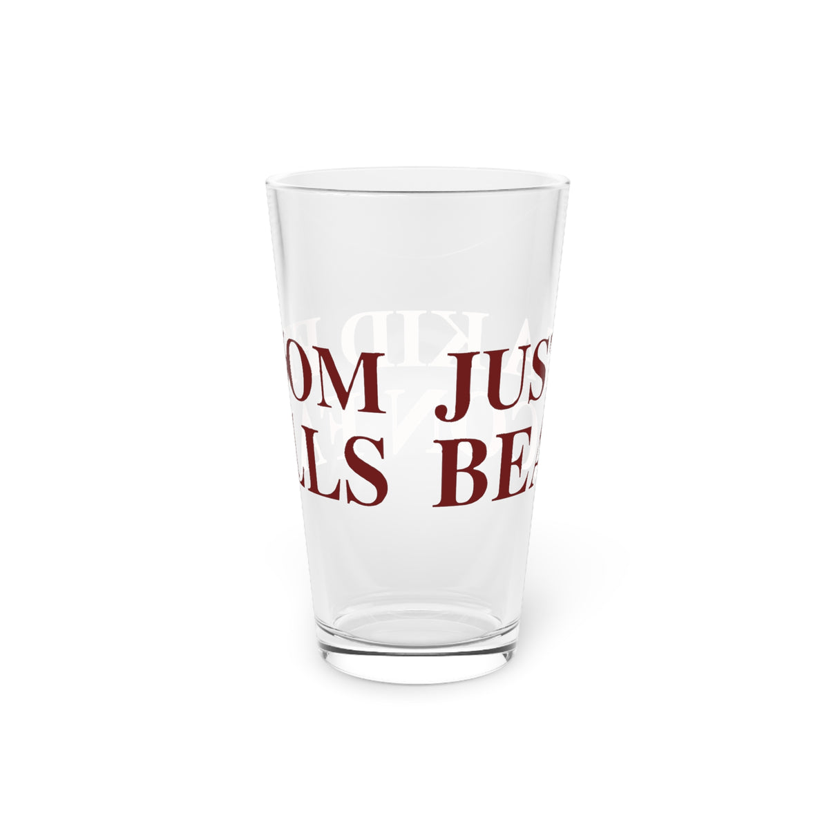 Just a kid from Beacon Falls Pint Glass, 16oz