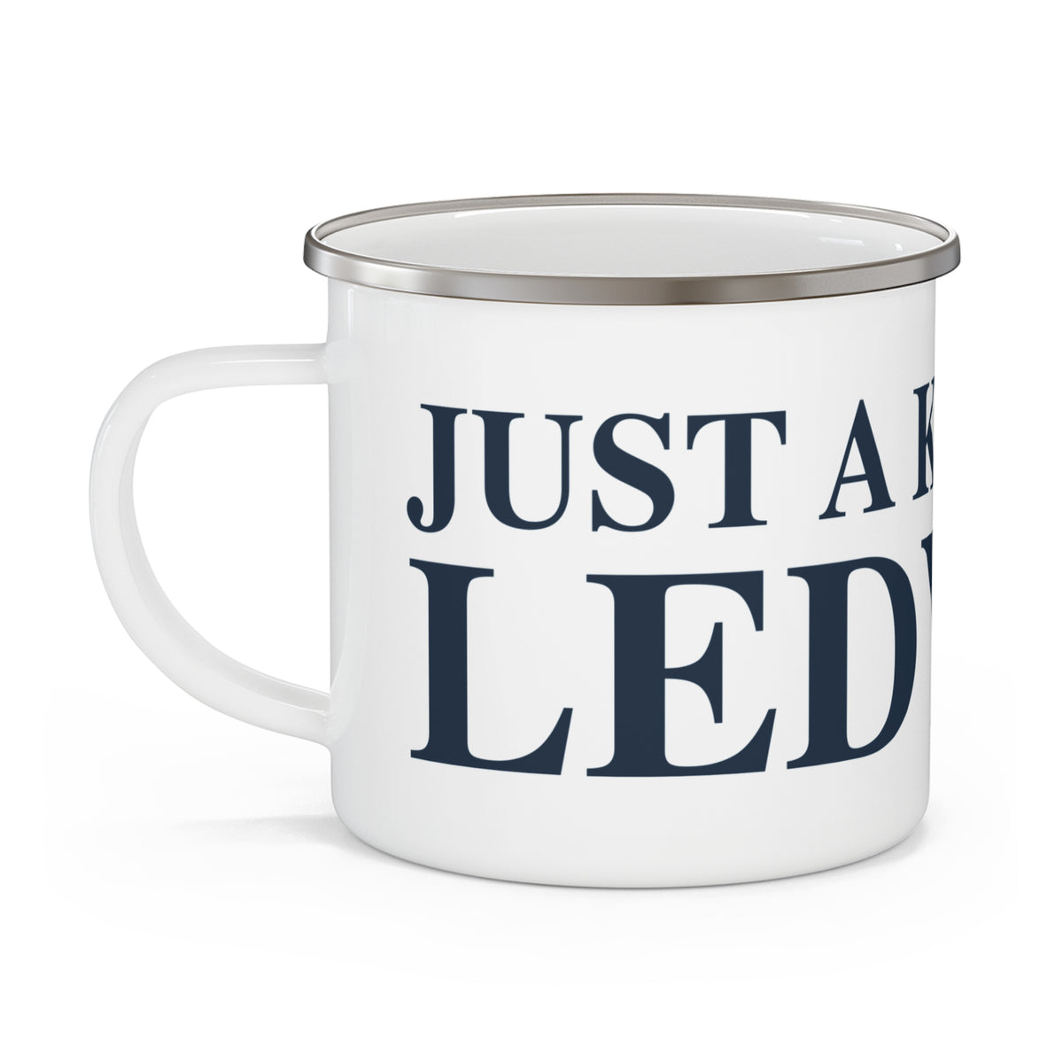 Just a kid from Ledyard Enamel Camping Mug