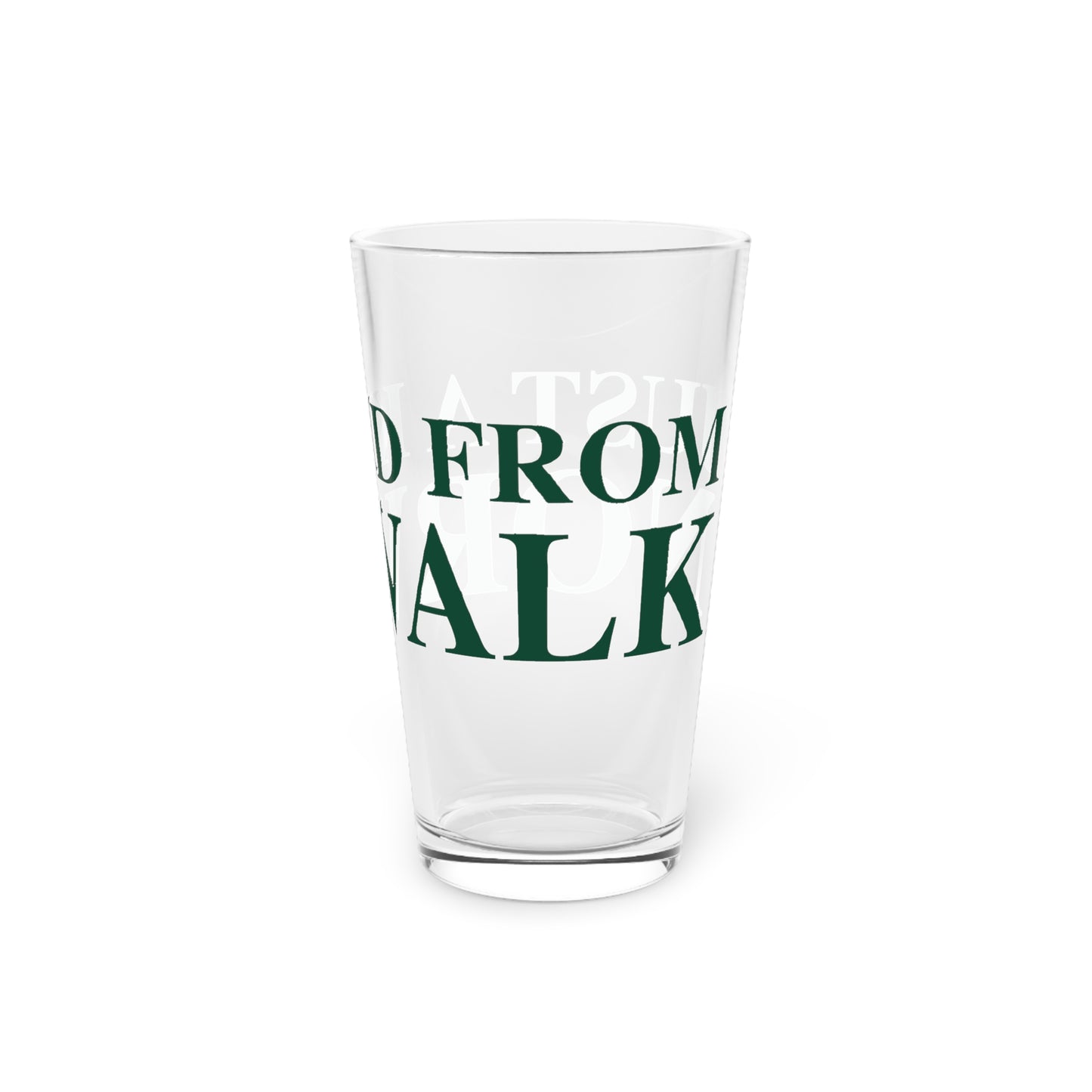 Just a kid from Norwalk Pint Glass, 16oz