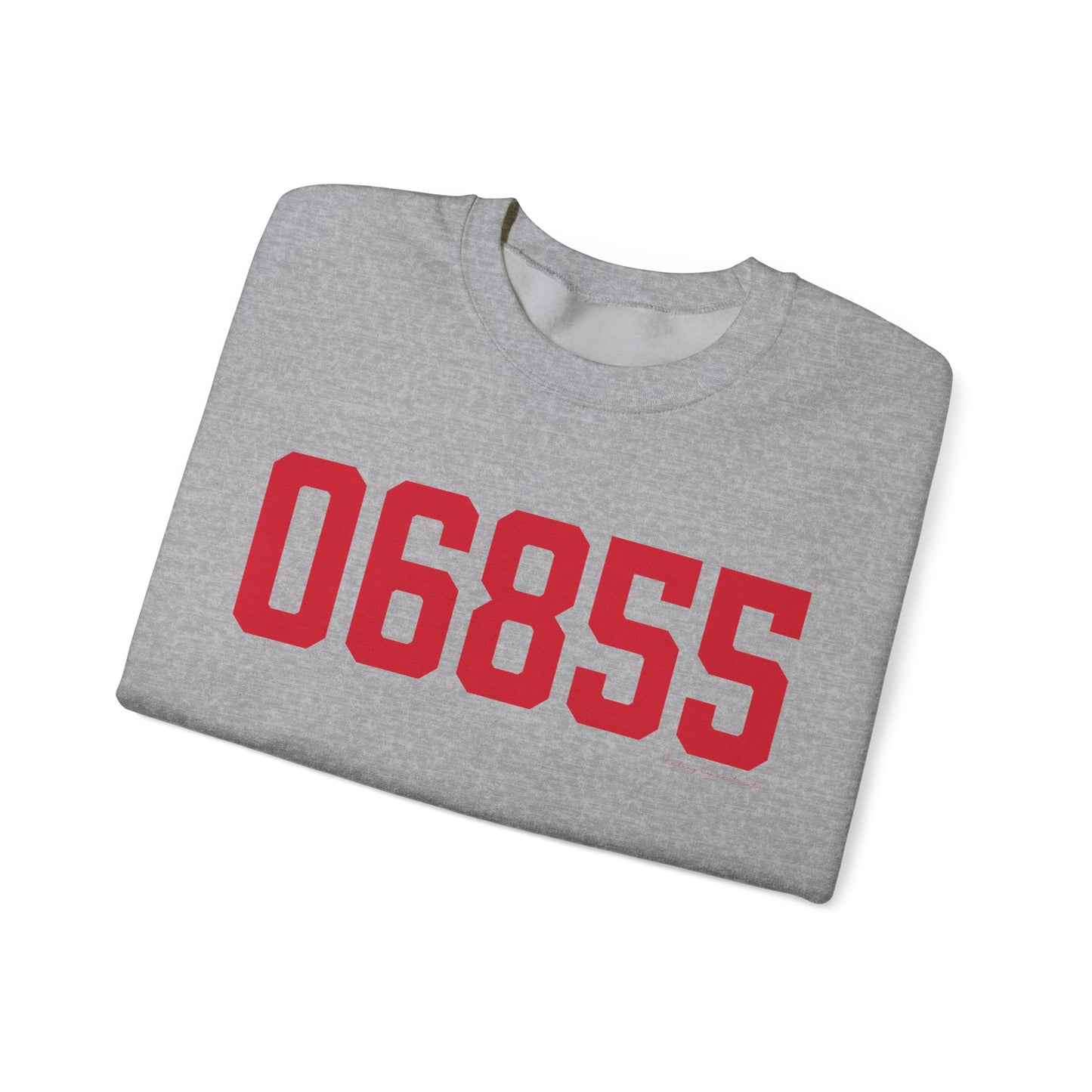 06855 Norwalk Connecticut Zip Code Unisex Heavy Blend™ Crewneck Sweatshirt