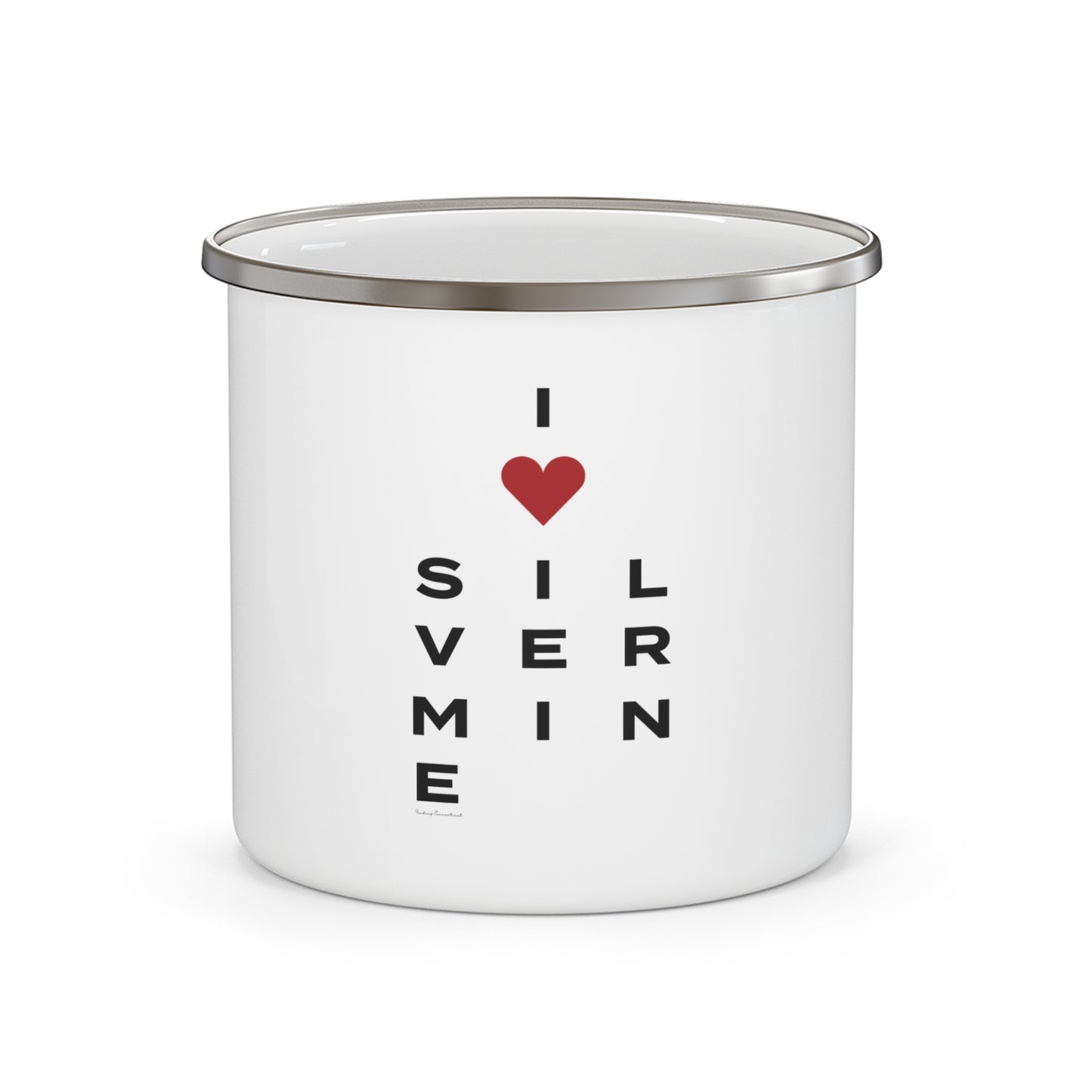 Silvermine Vision Enamel Camping Mug