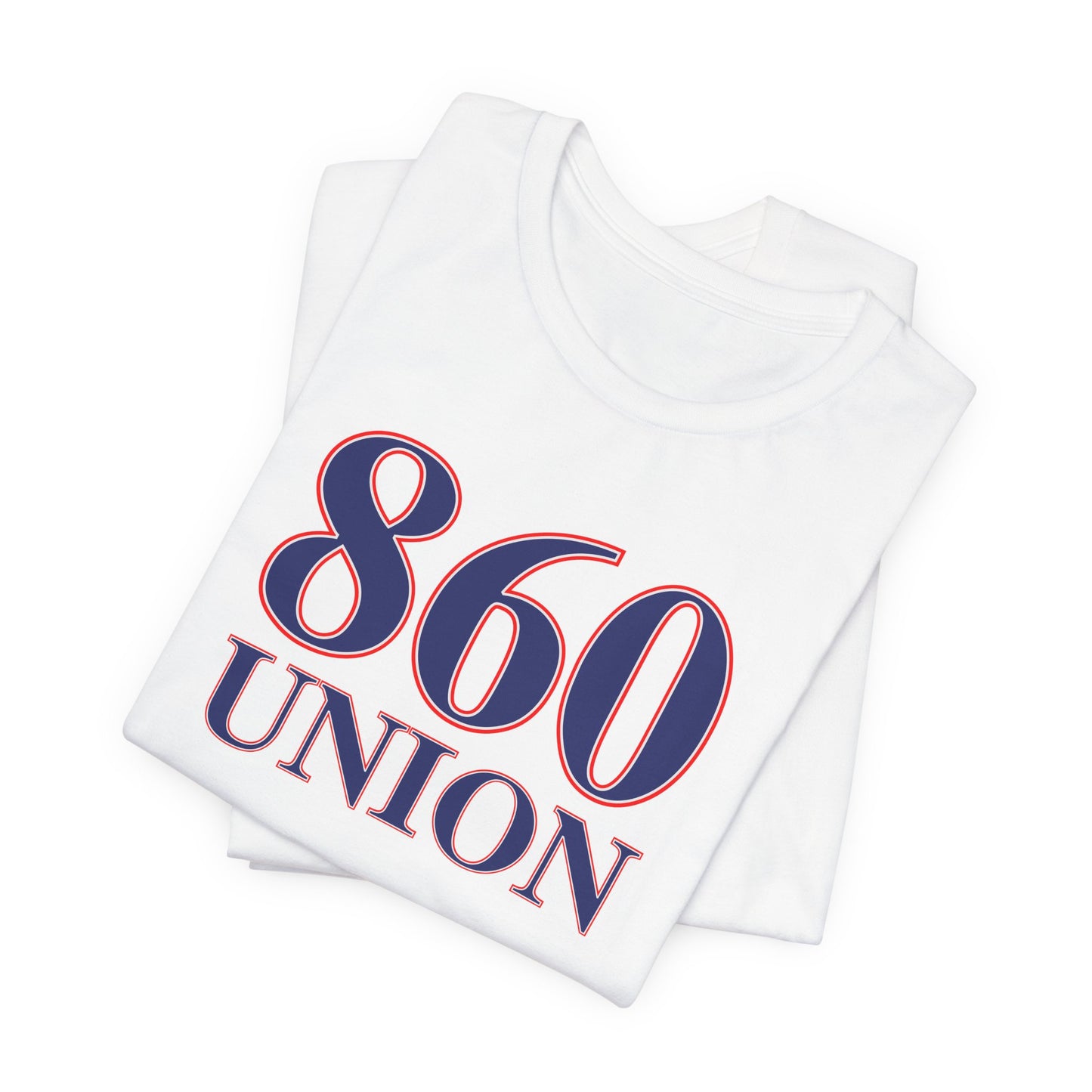 860 Union Red White & Blue Unisex Jersey Short Sleeve T-Shirt