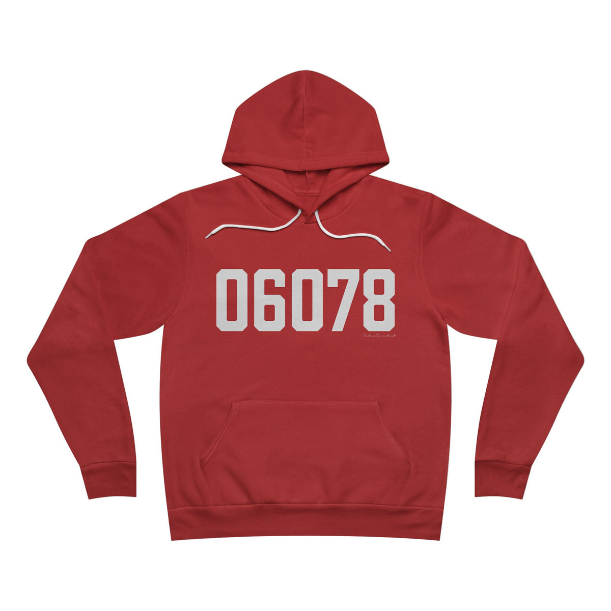 06078 Suffield CT Zip Code Unisex Sponge Fleece Pullover Hoodie