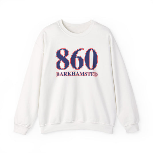 860 Barkhamsted Red White & Blue Unisex Heavy Blend™ Crewneck Sweatshirt