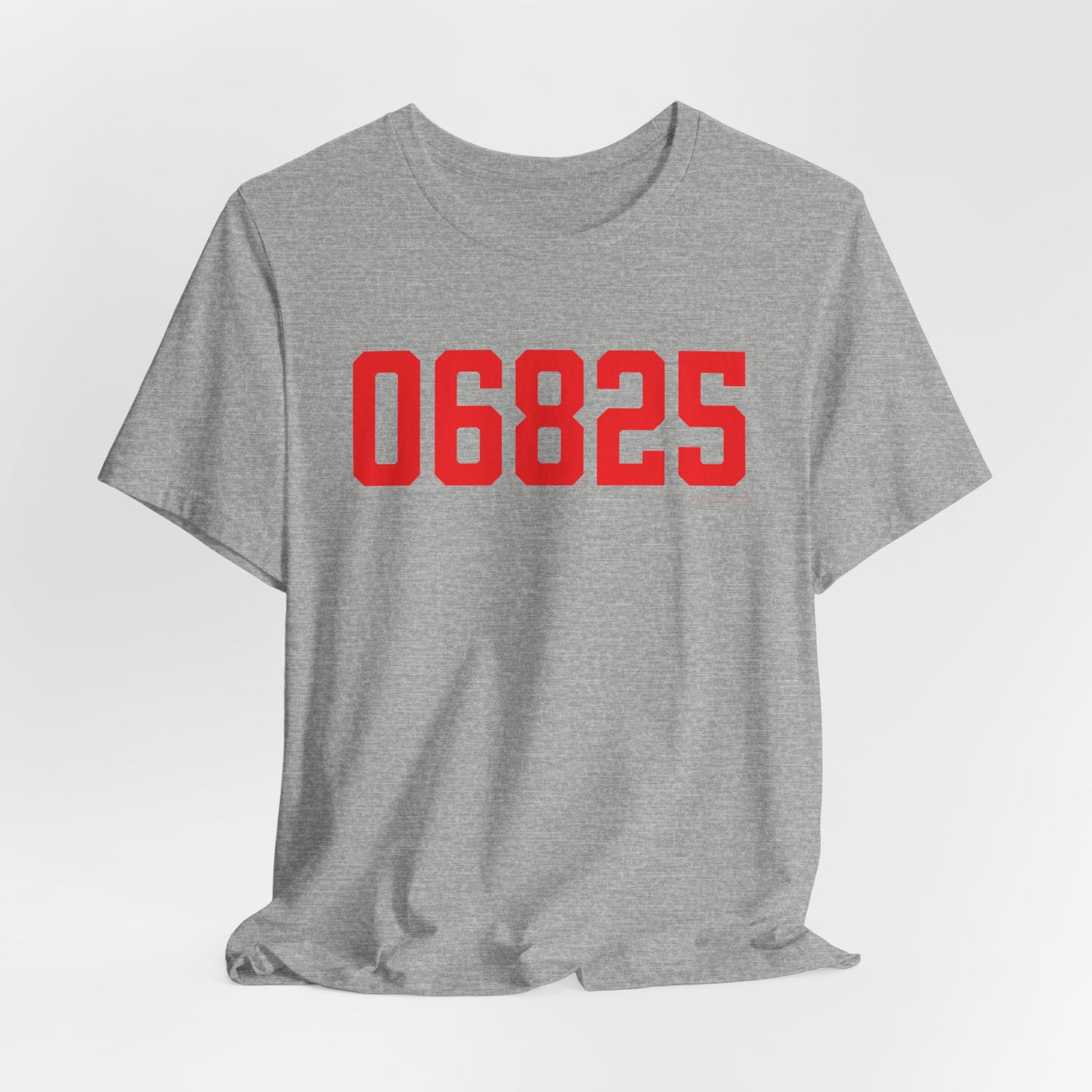 06825 Fairfield Connecticut Zip Code Unisex Jersey Short Sleeve T-Shirt