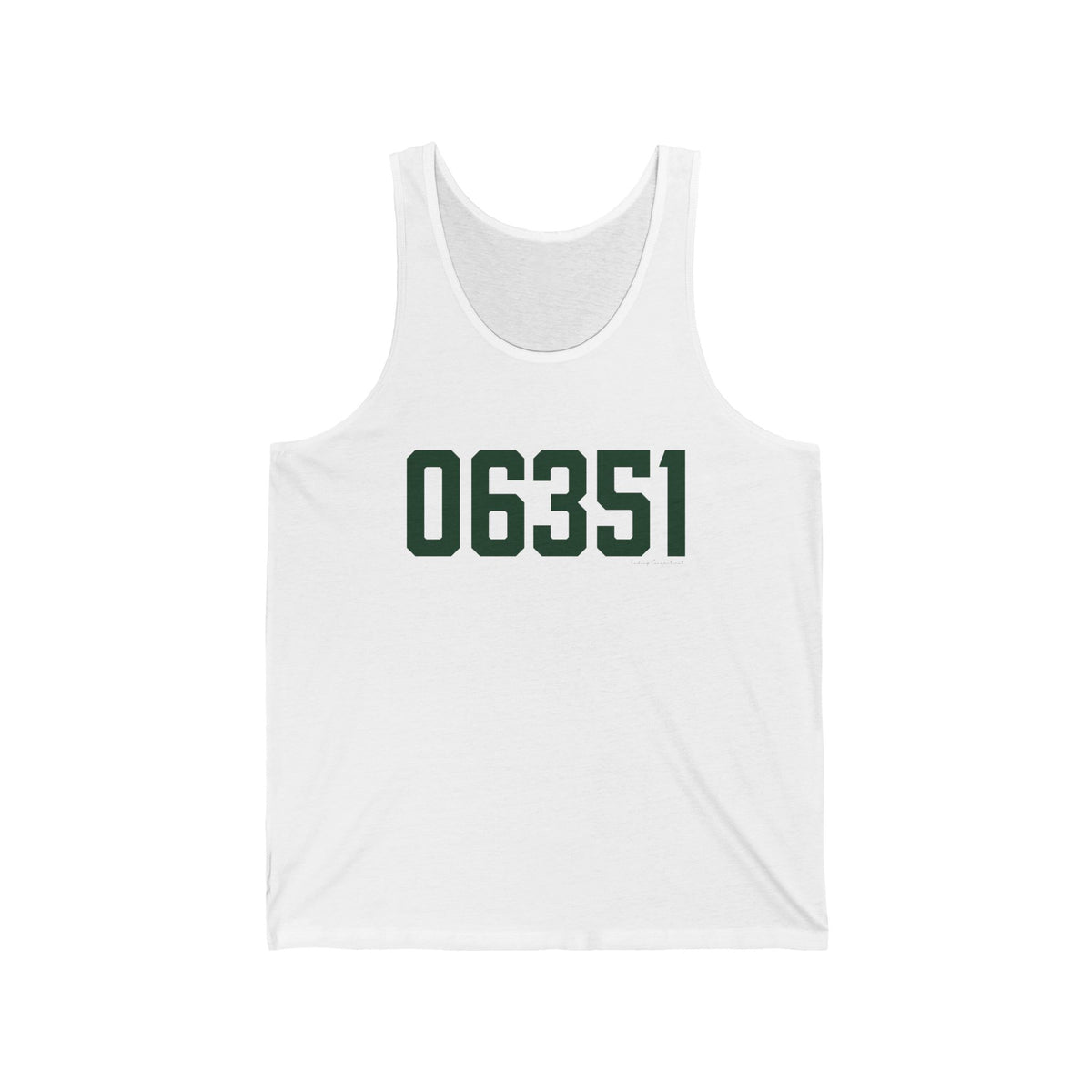 06351 Griswold Connecticut Zip Code Unisex Jersey Tank Top
