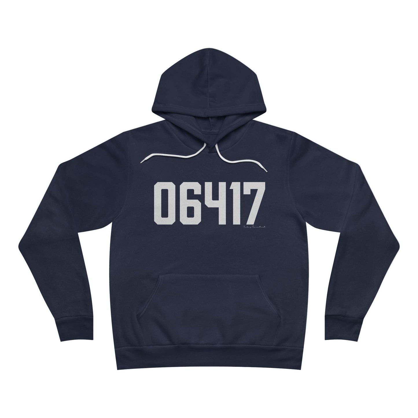 06417 Deep River CT Zip Code Unisex Sponge Fleece Pullover Hoodie