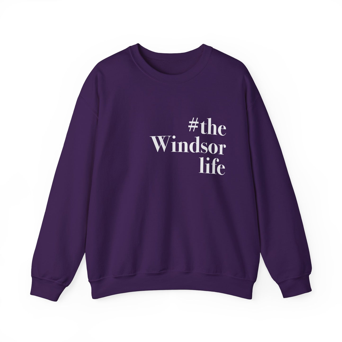 #thewindsorlife Unisex Heavy Blend™ Crewneck Sweatshirt