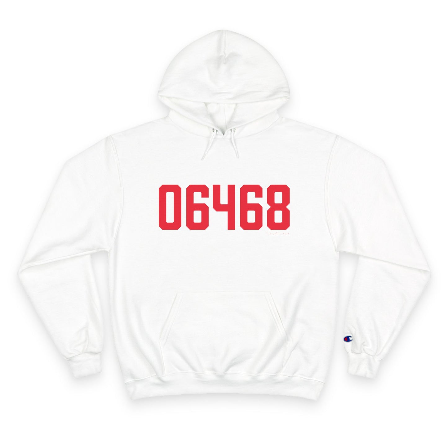 06468 Monroe Connecticut Zip Code Champion Hoodie