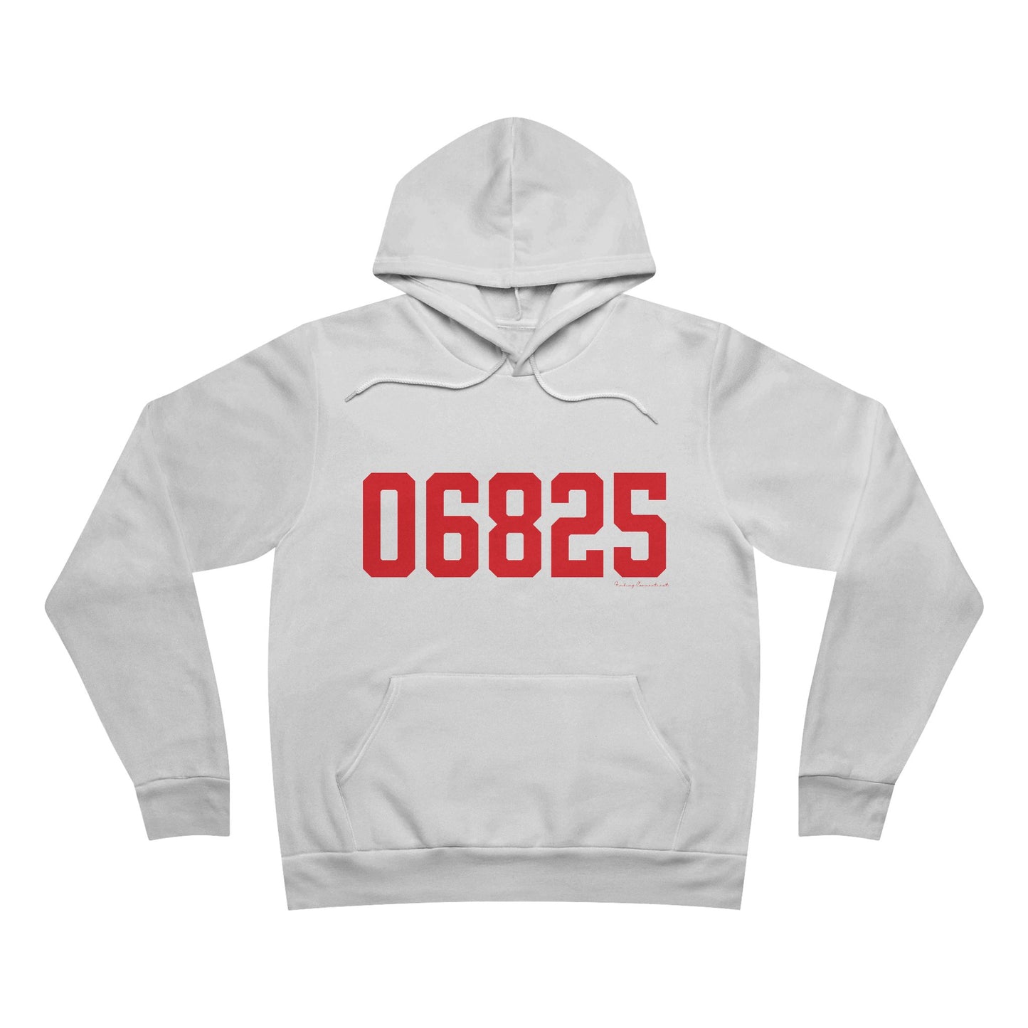 06825 Fairfield Connecticut Zip Code Unisex Sponge Fleece Pullover Hoodie Sweatshirt