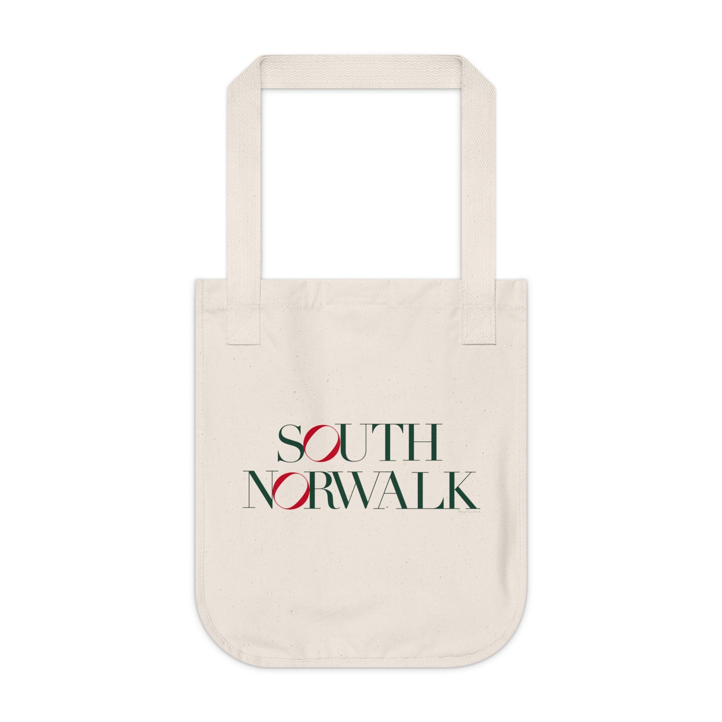 41 Tilt South Norwalk Organic Canvas Tote Bag