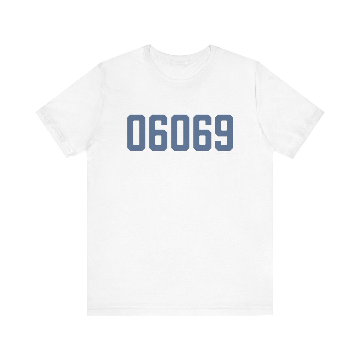 06069 Sharon Connecticut Zip Code Jersey Short Sleeve T-Shirt
