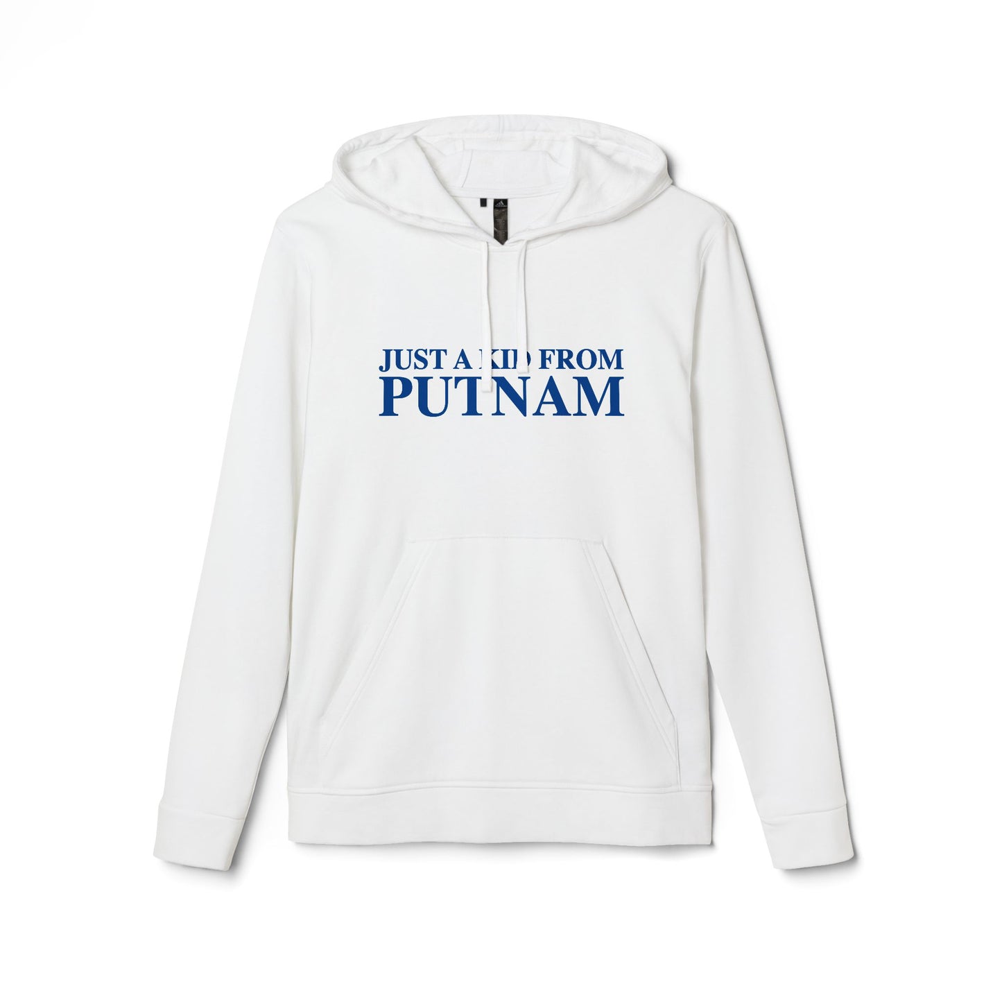 Just a kid from Putnam adidas Unisex Fleece Hoodie