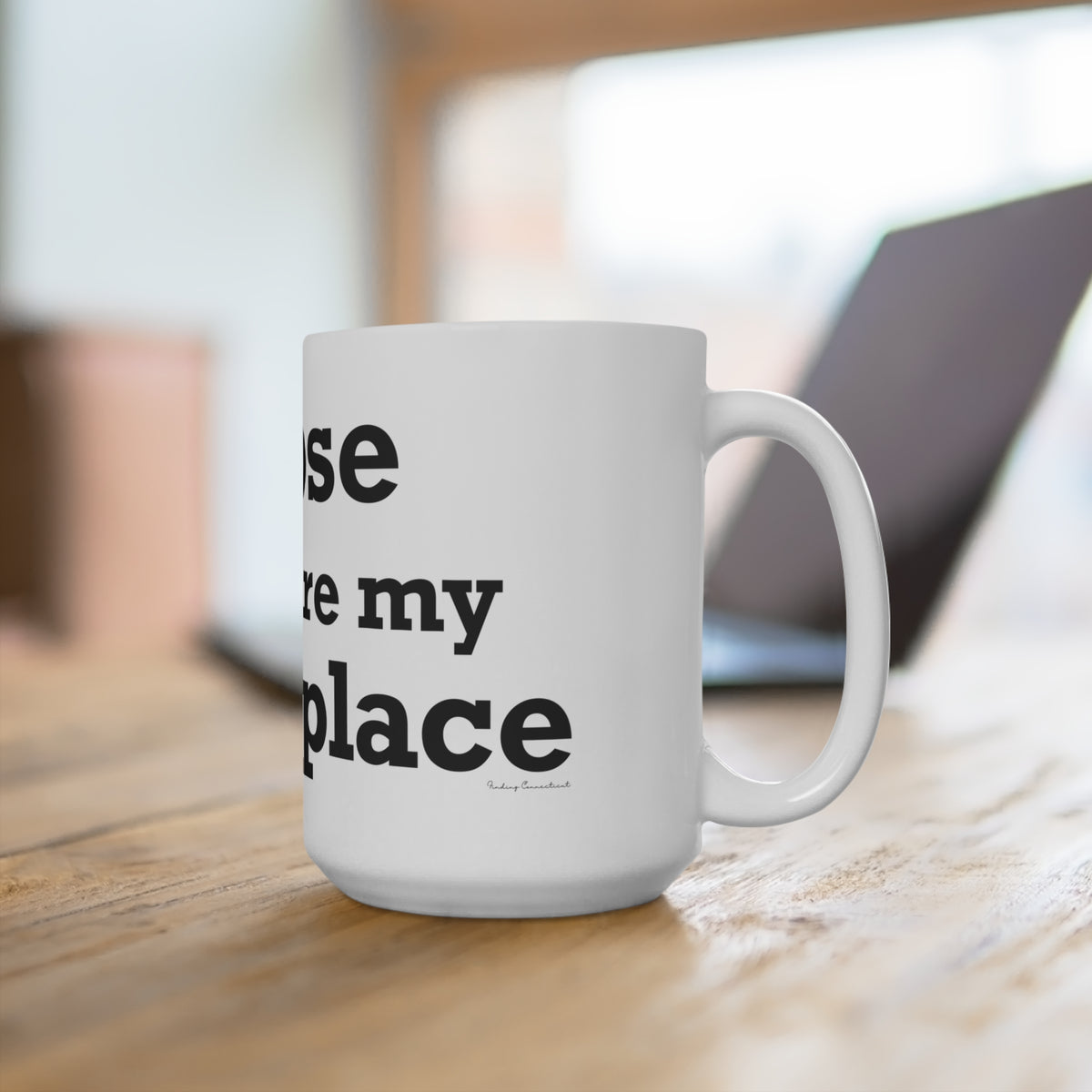 Goose Shows Are My Happy Place - Black Mug 15oz