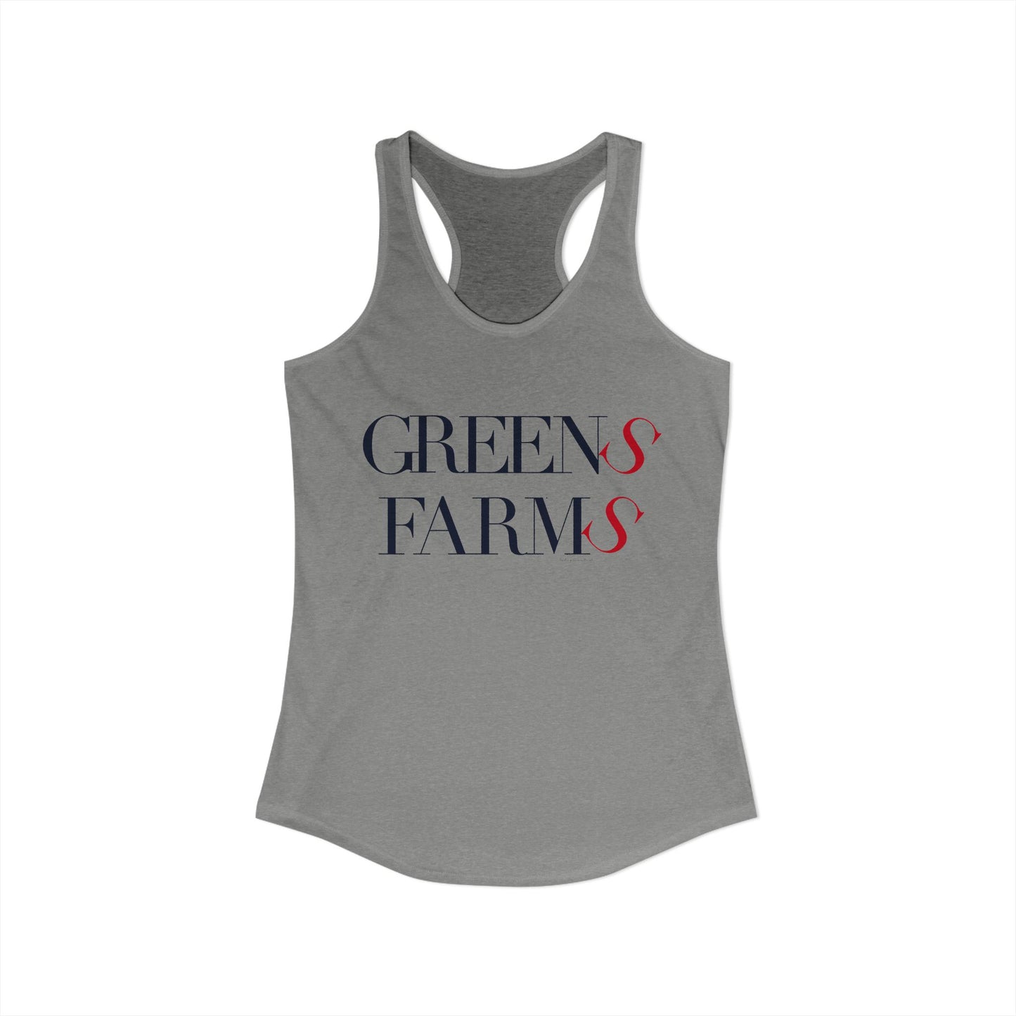 41 Tilt Greens Farms Women's Ideal Racerback Tank Top