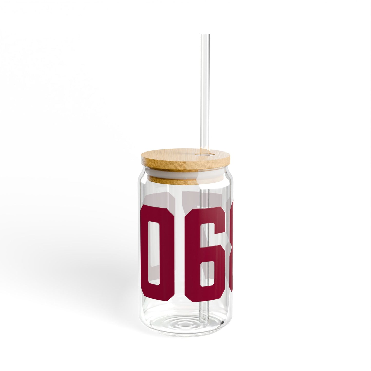 06870 - Greenwich Connecticut Zip Code Sipper Glass, 16oz
